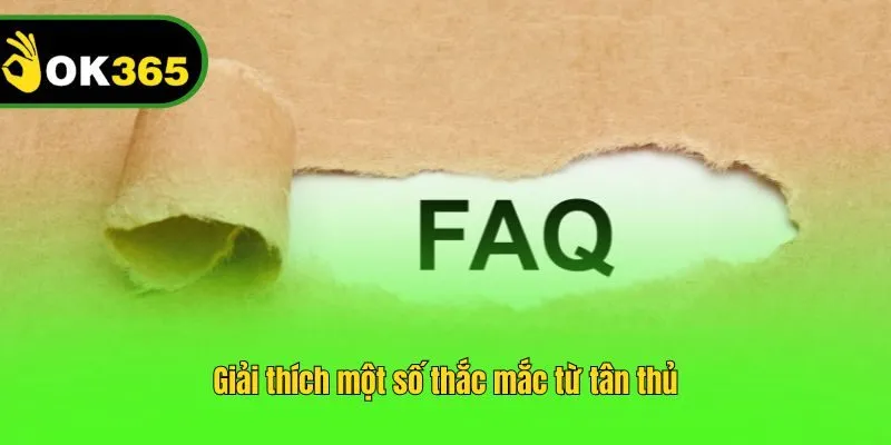 Giải thích một số thắc mắc từ tân thủ